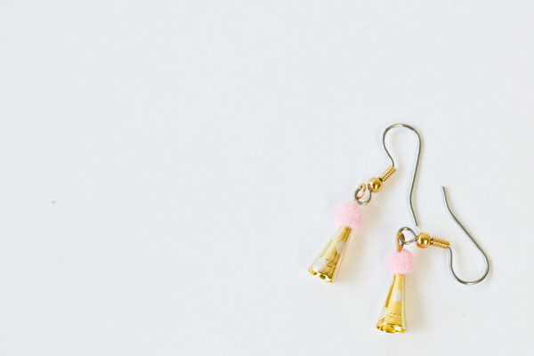 Party Hat Earrings DIY