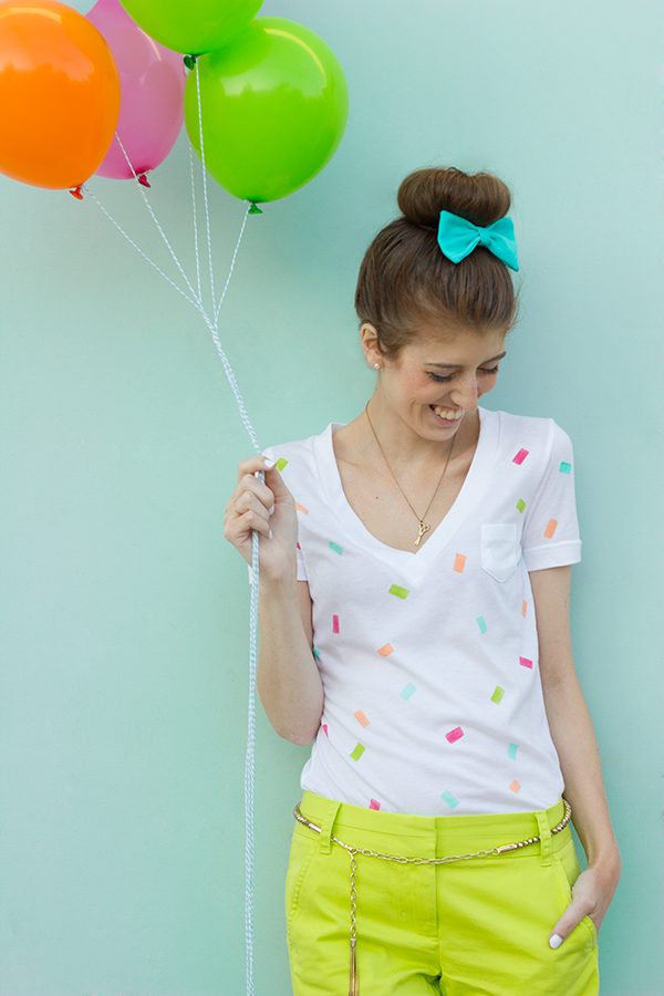 Polka Dot T-Shirt, DIY for Beginners