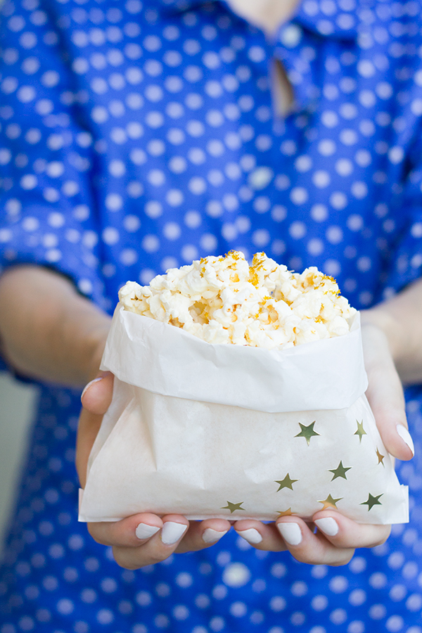 DIY July 4th Popcorn Bags