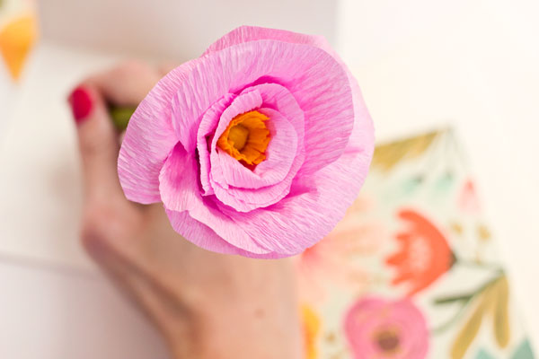 DIY Paper Flower Pencils