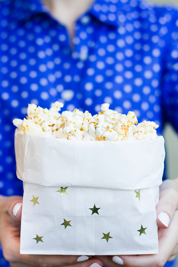 DIY Popcorn Bags for July 4th