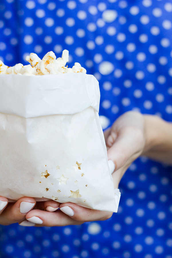 Fourth of July Popcorn Bags DIY