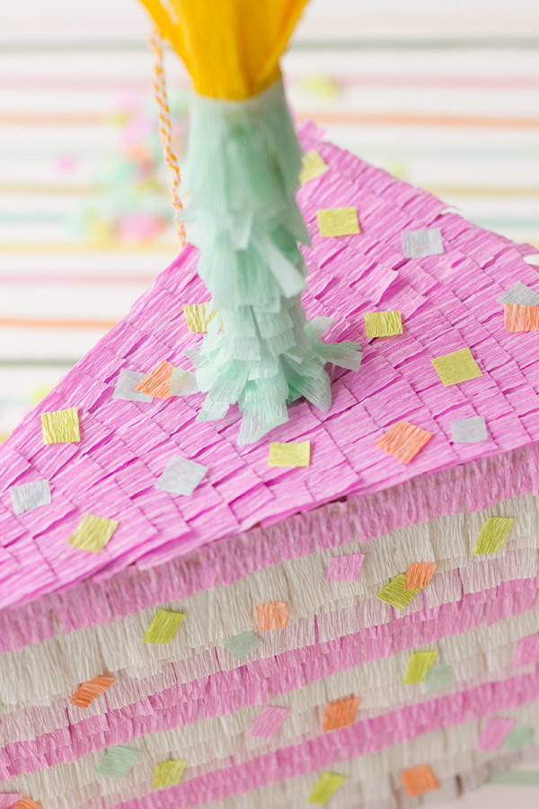 Cake Slice Pinata DIY Tutorial