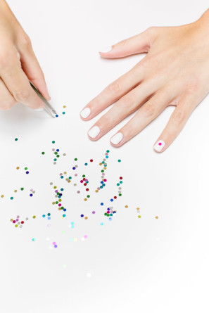 Confetti Mani DIY