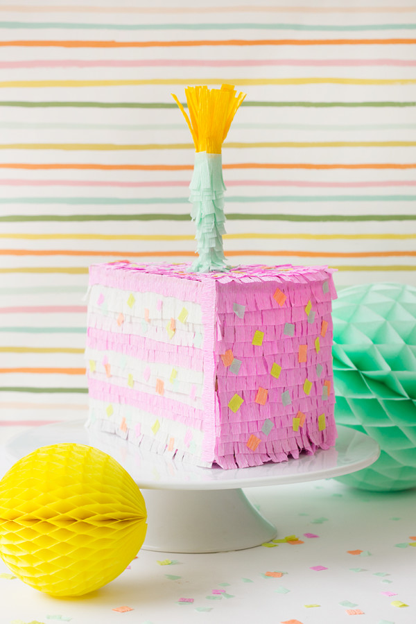 DIY Birthday Cake Piñata