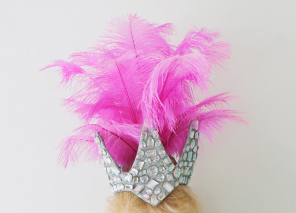 DIY Feather Crown