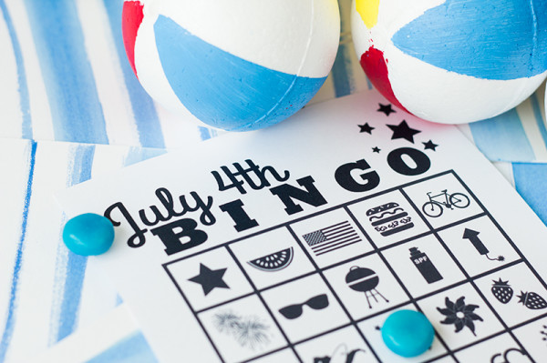 July 4th Bingo (Free Printable!)