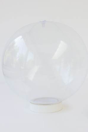 Clear Beach Ball DIY