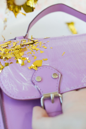 Confetti Dipped Purse