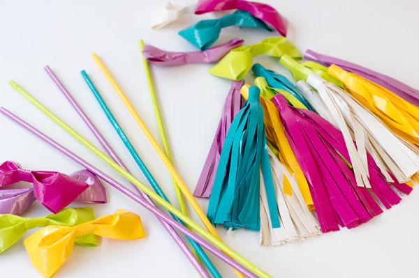 DIY Duct Tape Balloon Wands