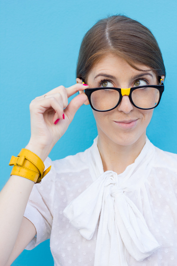 DIY Duct Tape Nerd Glasses