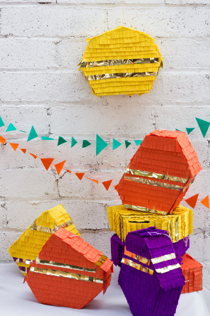 DIY Geometric Pinatas