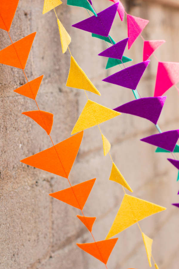 Felt Triangle Garlands