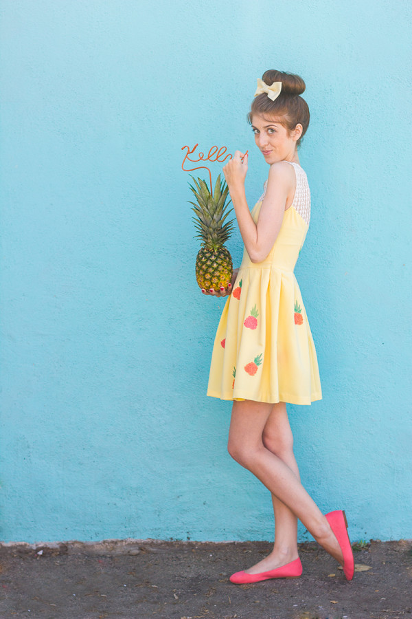 How To Make a Pineapple Dress