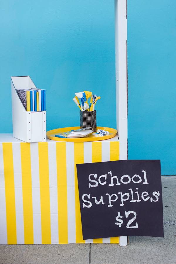 School Supplies with Scotch Duct Tape
