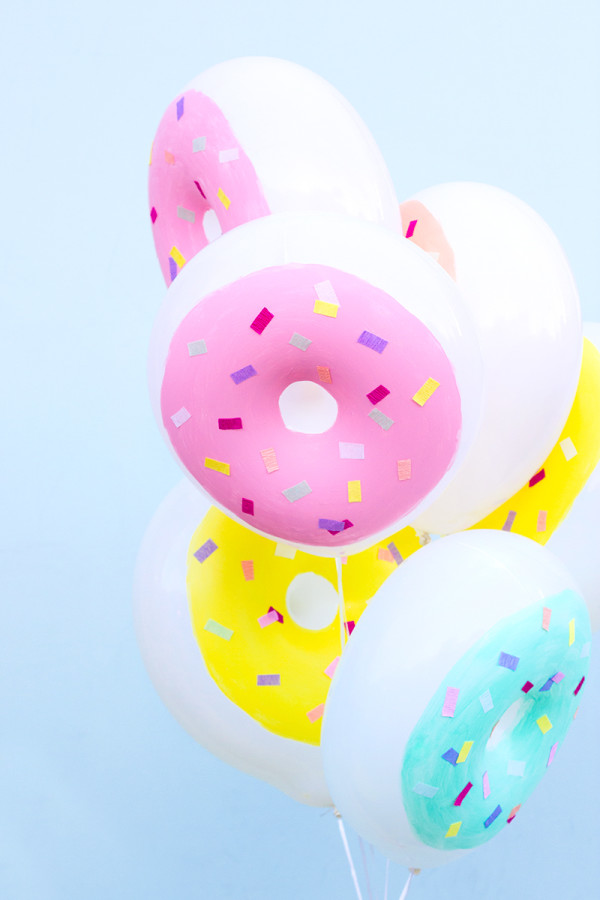 DIY Donut Balloons