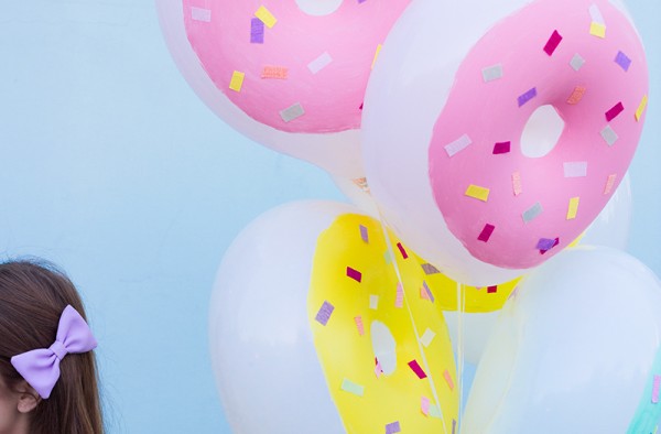 Donut Balloons DIY