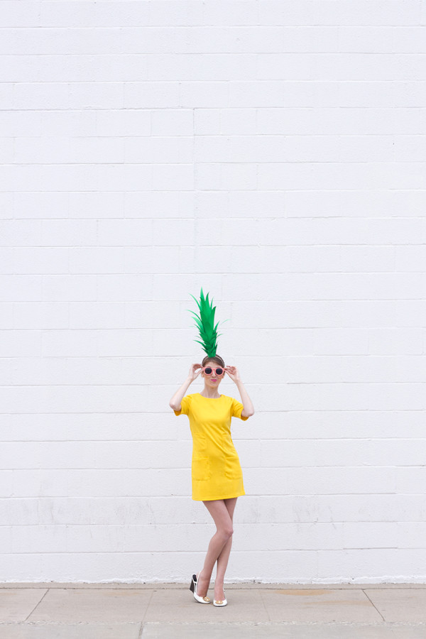 DIY Pineapple Costume