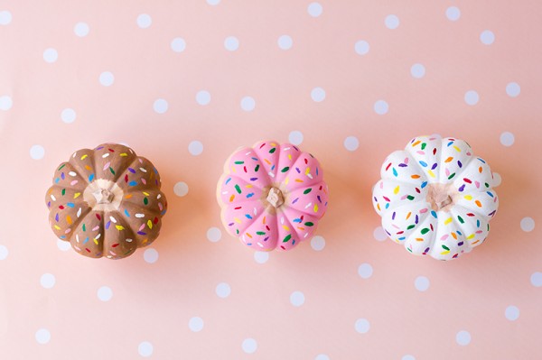 DIY Donut Pumpkins