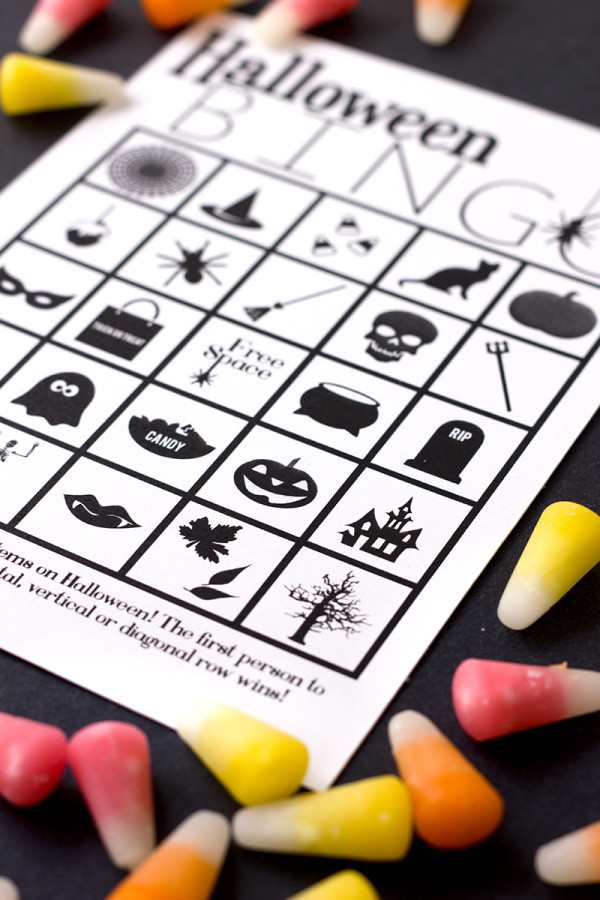 Free Printable Halloween Bingo