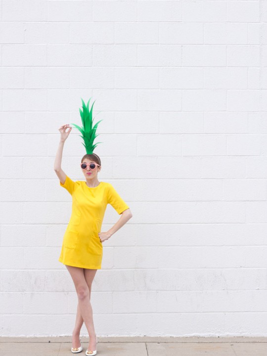 DIY Pineapple Costume