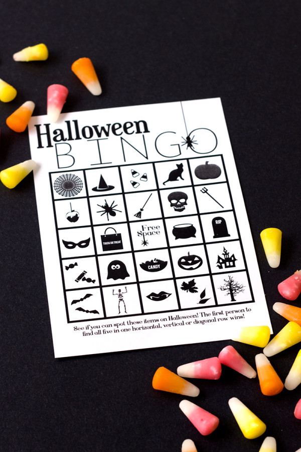 Free Halloween Printable Bingo