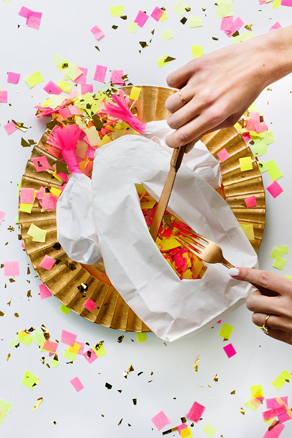 DIY Confetti Stuffed Turkey