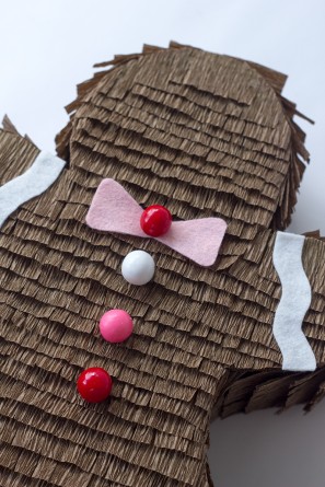 DIY Gingerbread Man Piñata