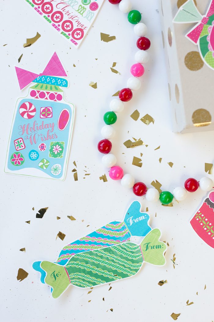 Free Printable Candy Gift Tags for Christmas Presents