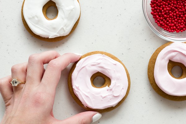 Gingerbread Donut Cookies