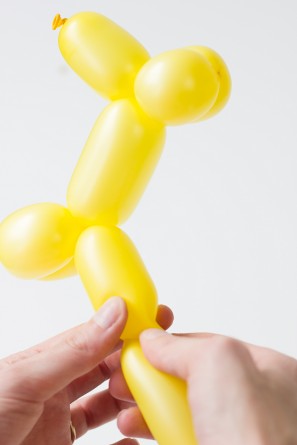 DIY Balloon Animal Cake Topper