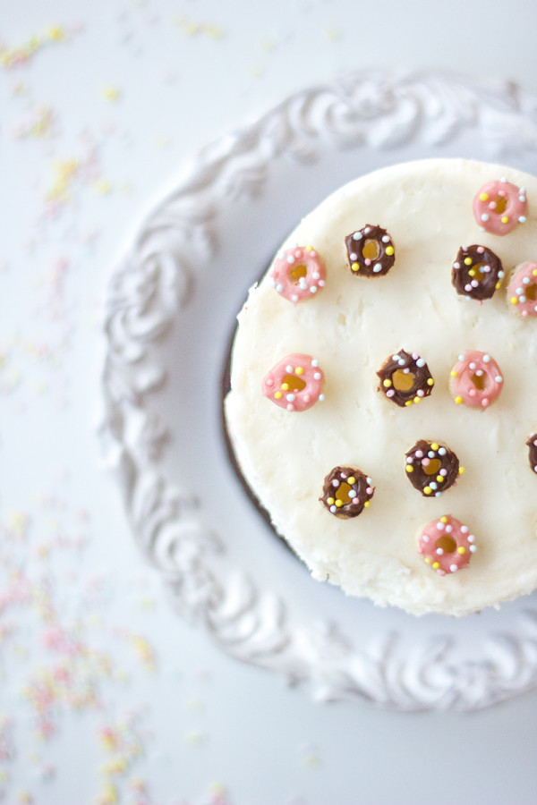 Turn Cheerios into Donut Sprinkles