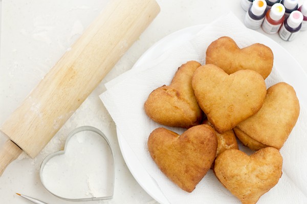 Heart Shaped Donuts