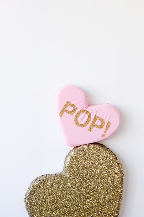 DIY Plush Conversation Heart