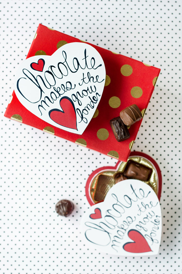 Happy Valentine's Day Chocolate Box