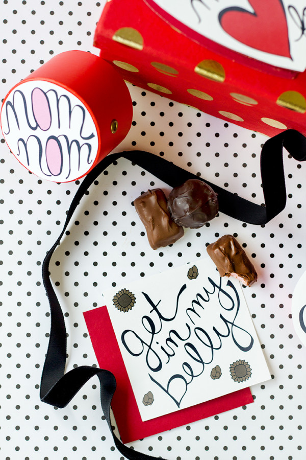 Valentine's Day Chocolates Free Printables