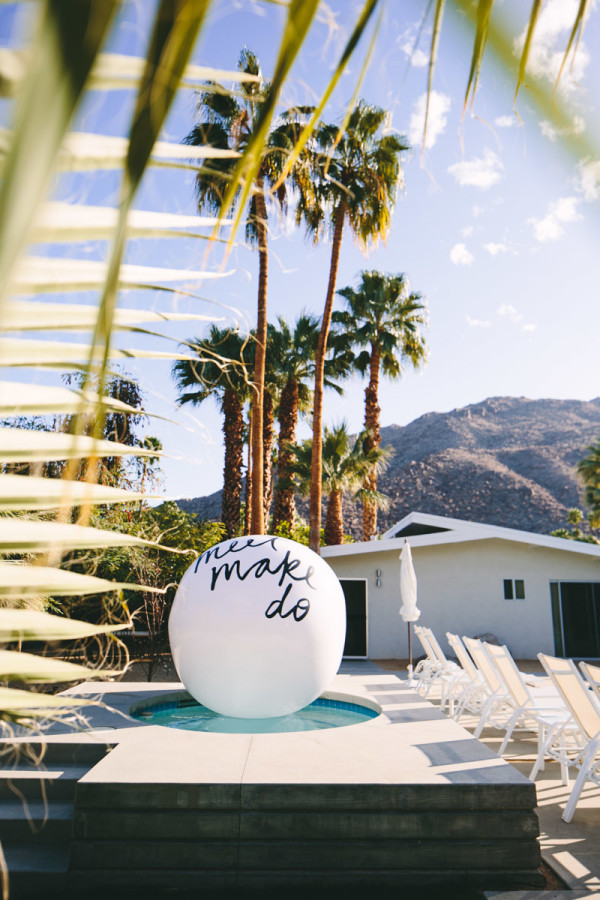 DIY Giant Beach Ball Message