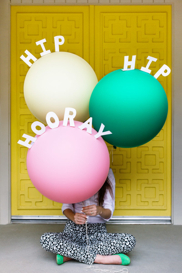 DIY Pop-Up Message Balloons