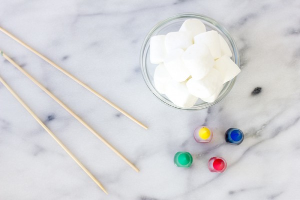 DIY Marshmallow Drink Stirrers