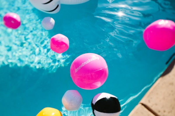 Neon Beach Balls