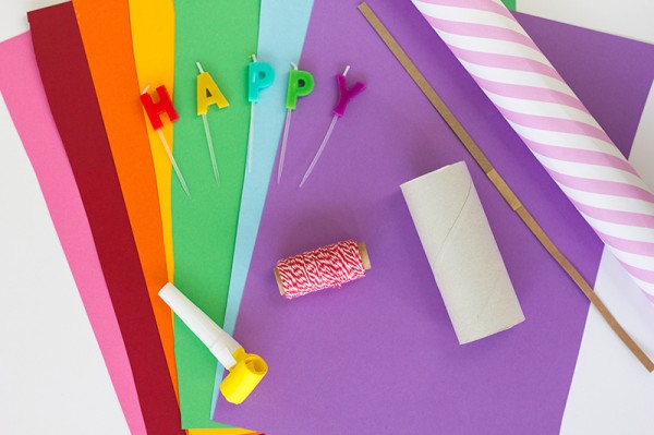 DIY Birthday Confetti Poppers