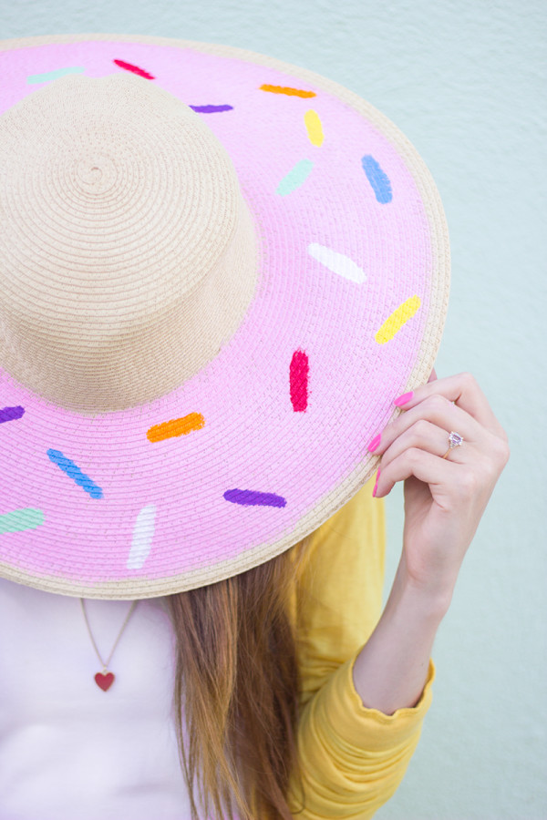 DIY Donut Floppy Hat