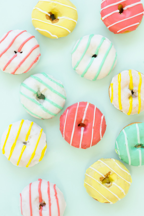 Striped Donuts