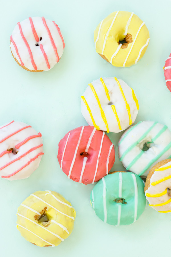 Striped Donuts