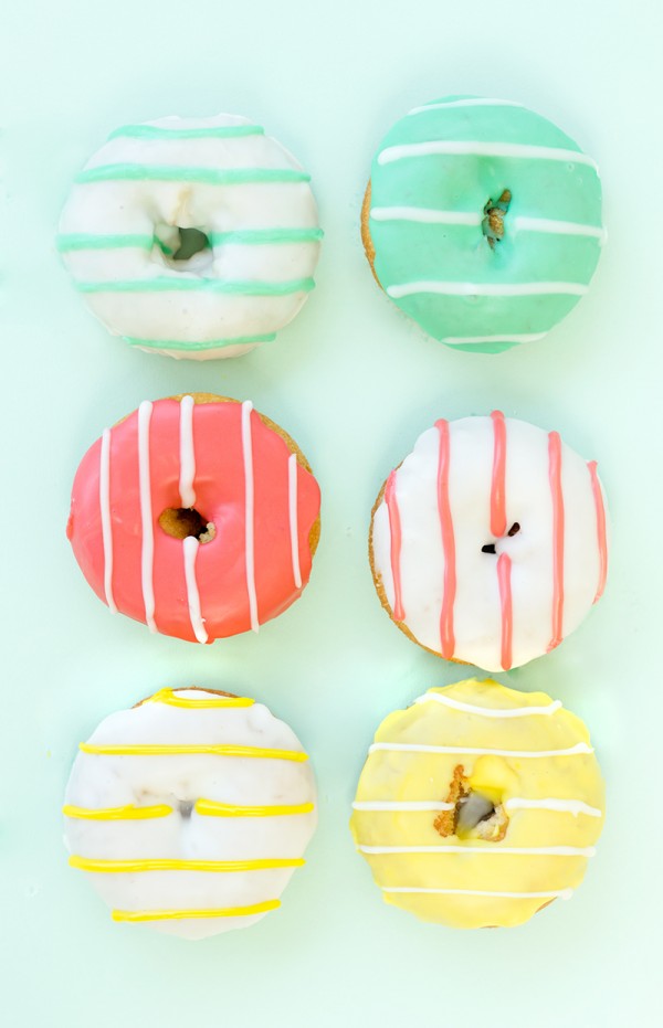 Striped Donuts