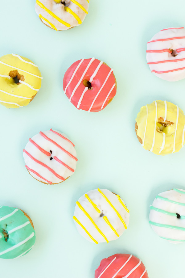 Striped Donuts