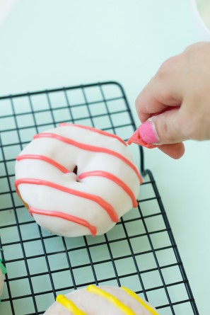 Striped Donuts