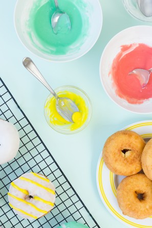 Striped Donuts