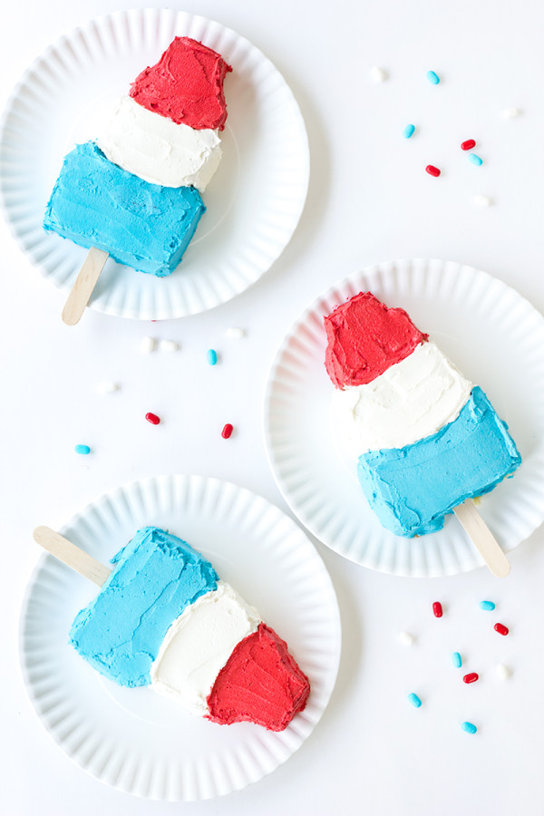 Summer Ice Pop Cakes