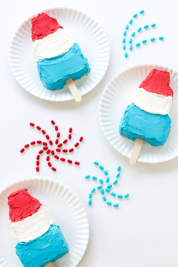 Summer Ice Pop Cakes